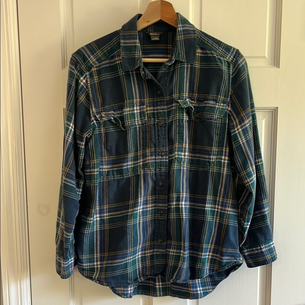 Eddie Bauer Women’s Petite Lg Flannel